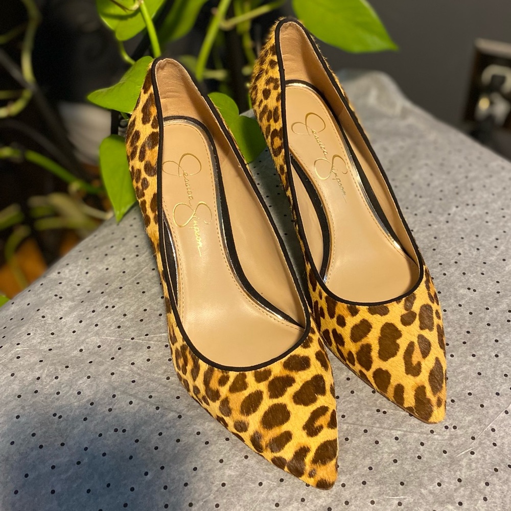 Jessica Simpson Leopard Carpena Pump